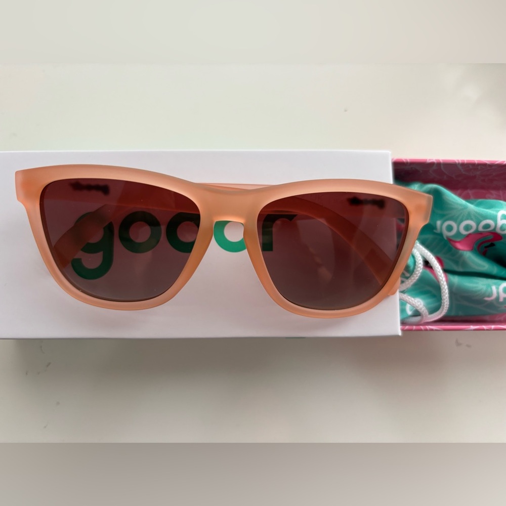 Goodr Women's Sunglasses - Peach